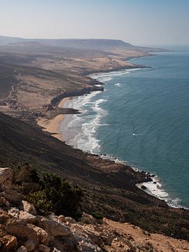 Littoral marocain, océan et plages sur Ylenia Di Pietra