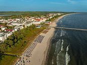 Binz beach from above by Markus Lange thumbnail