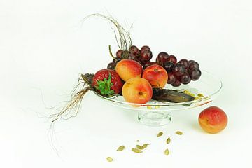Nature morte avec des fruits. Photographie d'aliments sur Alie Ekkelenkamp