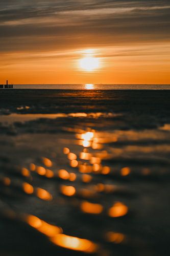 Magie du coucher de soleil sur Piero Nigro