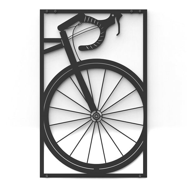 Metal cycling bike by Thijs van Uden