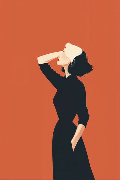 Dame en noir n°1 par Studio BB