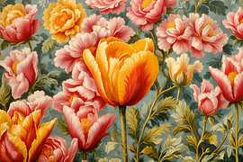 Tulipe de style rococo sur Hans Levendig (lev&dig fotografie)