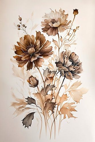 Botanische Brauntöne