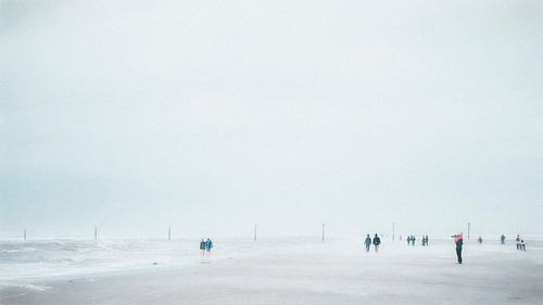 Storm op de Noordzee
