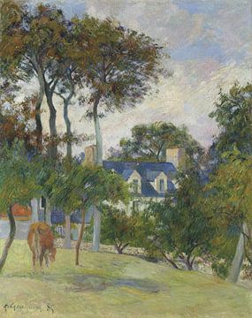 Das Weiße Haus, Paul Gauguin - 1885