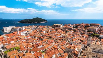 Dubrovnik and the island of Lokrum ....