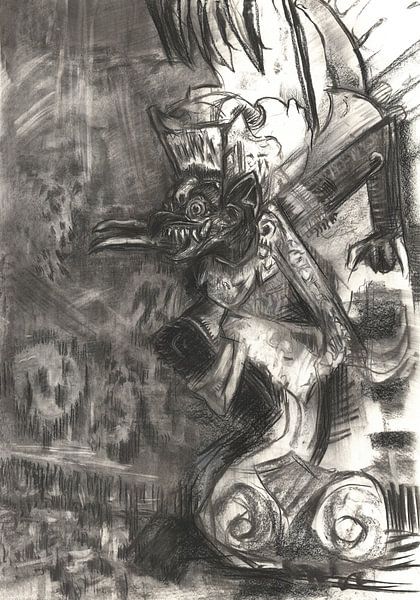 stillleben_garuda_1995 von Hans Zantman