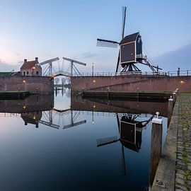 Spiegelung im Wasser von Maikel Brands