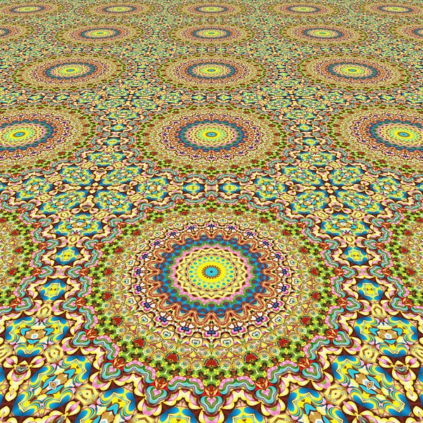 Mandala-perspectief III van Marion Tenbergen