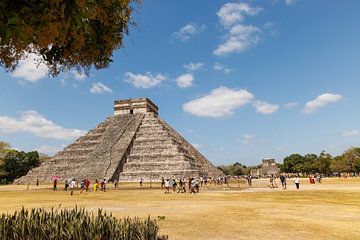 Piramide van Chichen Itza. Mexico van Eddie Meijer