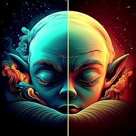 Rêveurs duaux : Royaumes hypnagogiques sur Vythryd Arts