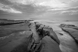 Rocky Coastline Patterns - La Jolla Coast by Joseph S Giacalone Photography