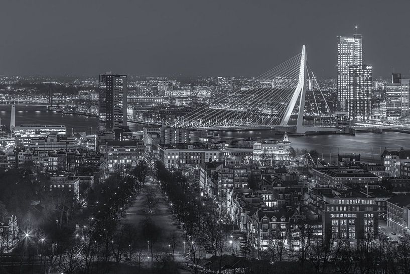 Skyline Rotterdam from the Euromast | Tux Photography - 4 von Tux Photography