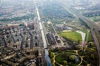 Westergasfabriek, Amsterdam vanuit de lucht van Melvin Erné thumbnail