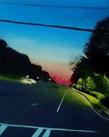 Aesthetic Evening City