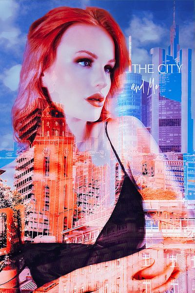 The city and me by Helga Blanke