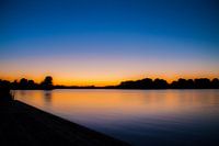 Zonsondergang Gaasperplas