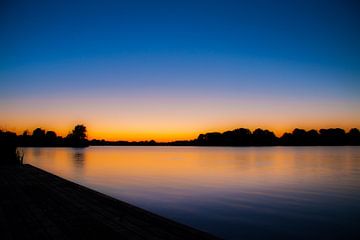 Zonsondergang Gaasperplas