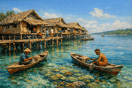 Das Leben der Bajau, der Nomaden des Meeres von Vínculae
