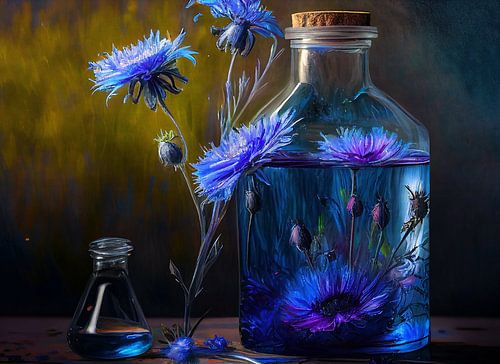 Cornflowers Still Life