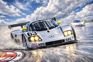 Sieg in Le Mans 1989 - Sauber-Mercedes C9