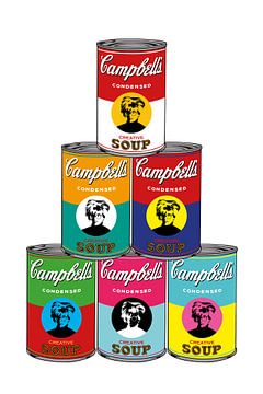 Tribute to Andy Warhol by Harry Hadders