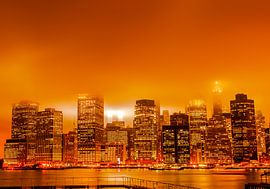 Under a blood Red sky - Part 2 van Alex Hiemstra