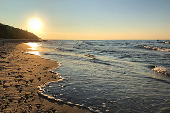 Rügen Nordstrand Sonnenuntergang