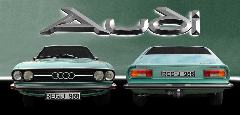 Audi 100 Coupe S by aRi F. Huber
