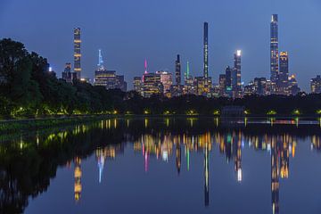 New York Central Park Abendstimmung von Kurt Krause