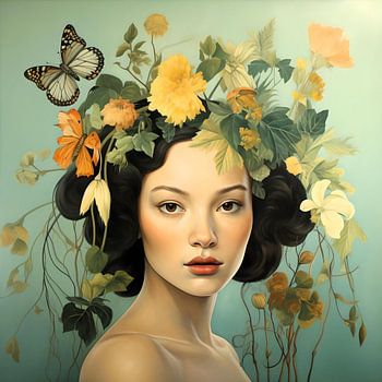 Diana door F Parrish