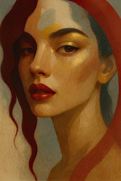Porträt Mystik von Moonheart Artworks