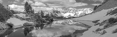 Winterpanorama am Spiegelsee