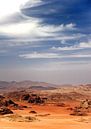Wadi Rum, Jordanie von Gerard Burgstede Miniaturansicht
