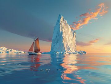 Arctisch avontuur in een boot van fernlichtsicht
