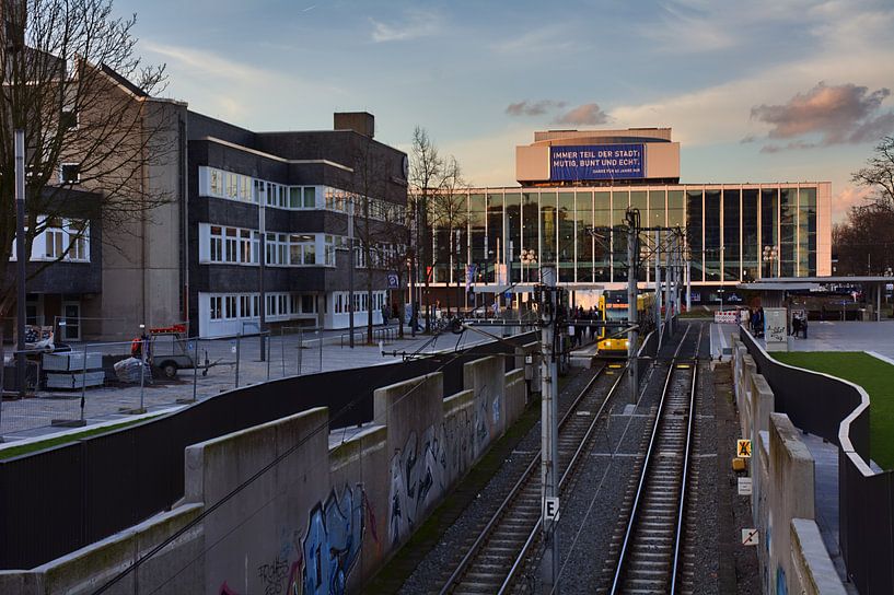 Metro-ingang van Edgar Schermaul