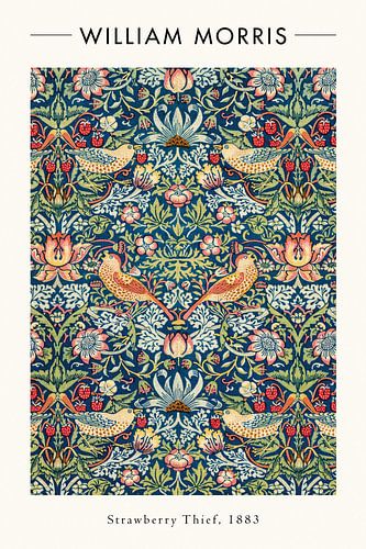 William Morris - Strawberry Thief van Walljar