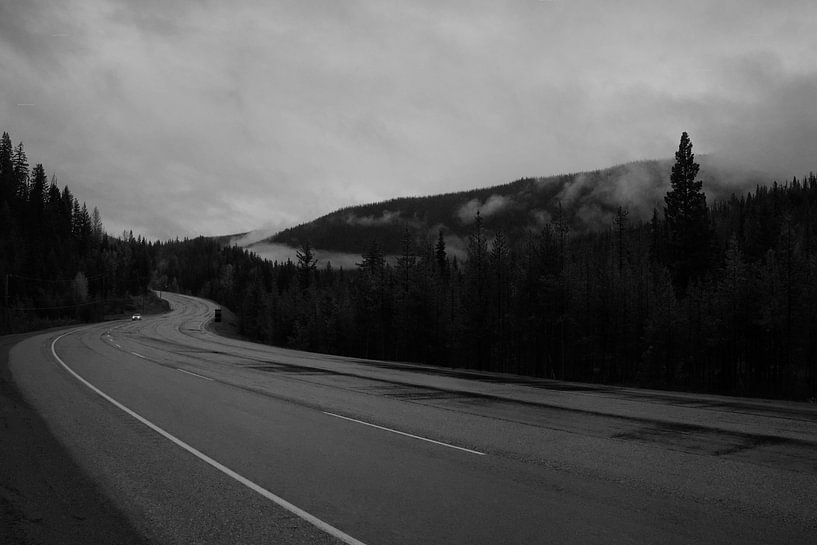 Highway BC Canada van Hans Lok