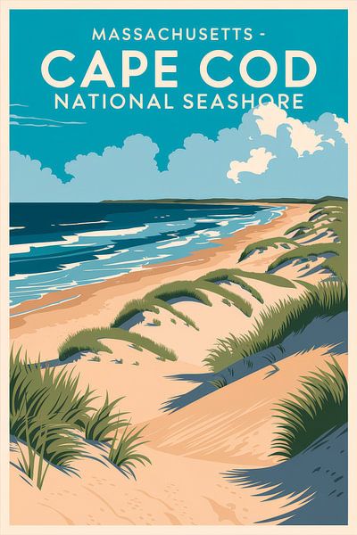 Cape Cod, Massachusetts par Poster Art Shop