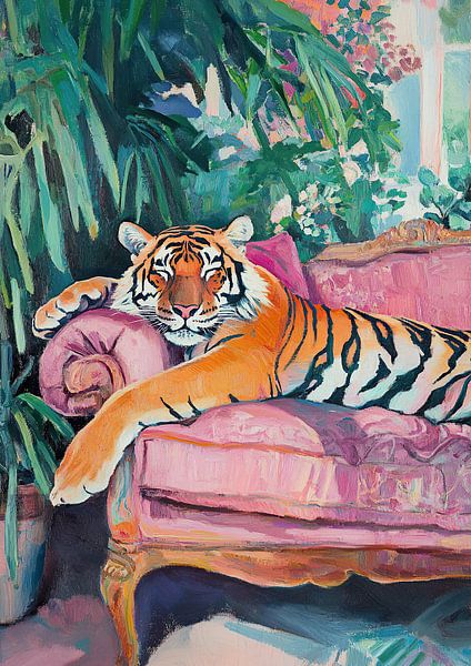 Tiger Eleganz Sofa Relax von Niklas Maximilian