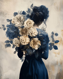 The world looks better in blue by Carla Van Iersel
