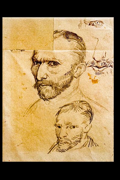 Vincent van Gogh &quot;Self-Portrait The Beginning&quot; by Truckpowerr