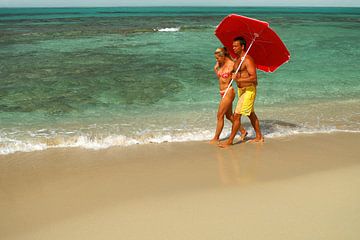 Strandspaziergang am Mittelmeer von Matthias Stolt