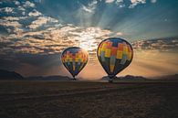 Hot Air Balloon Flight over the Namib Desert Namibia, Africa by Patrick Groß thumbnail