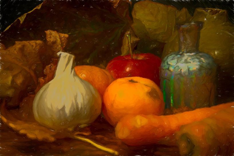 Stilleven Herfst van Nicolaas Digi Art