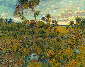 Sonnenuntergang bei Montmajour, Vincent van Gogh