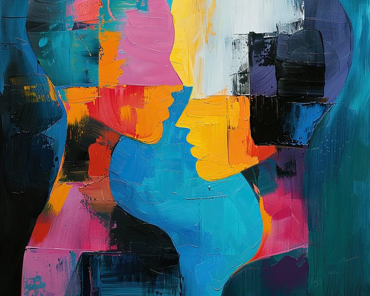 Portrait abstrait par Peinture Abstraite