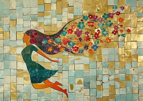 Envolée de teintes florales