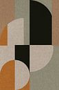 Geometrische Retro Kunst: Scandinavisch Industrieel Minimalisme 5 van Dina Dankers thumbnail